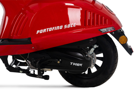 Скутер TMBK PORTOFINO 50 (150) Red - купить с доставкой, по выгодной цене в интернет-магазине Мототека